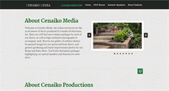 Desktop Screenshot of cenaikomedia.com